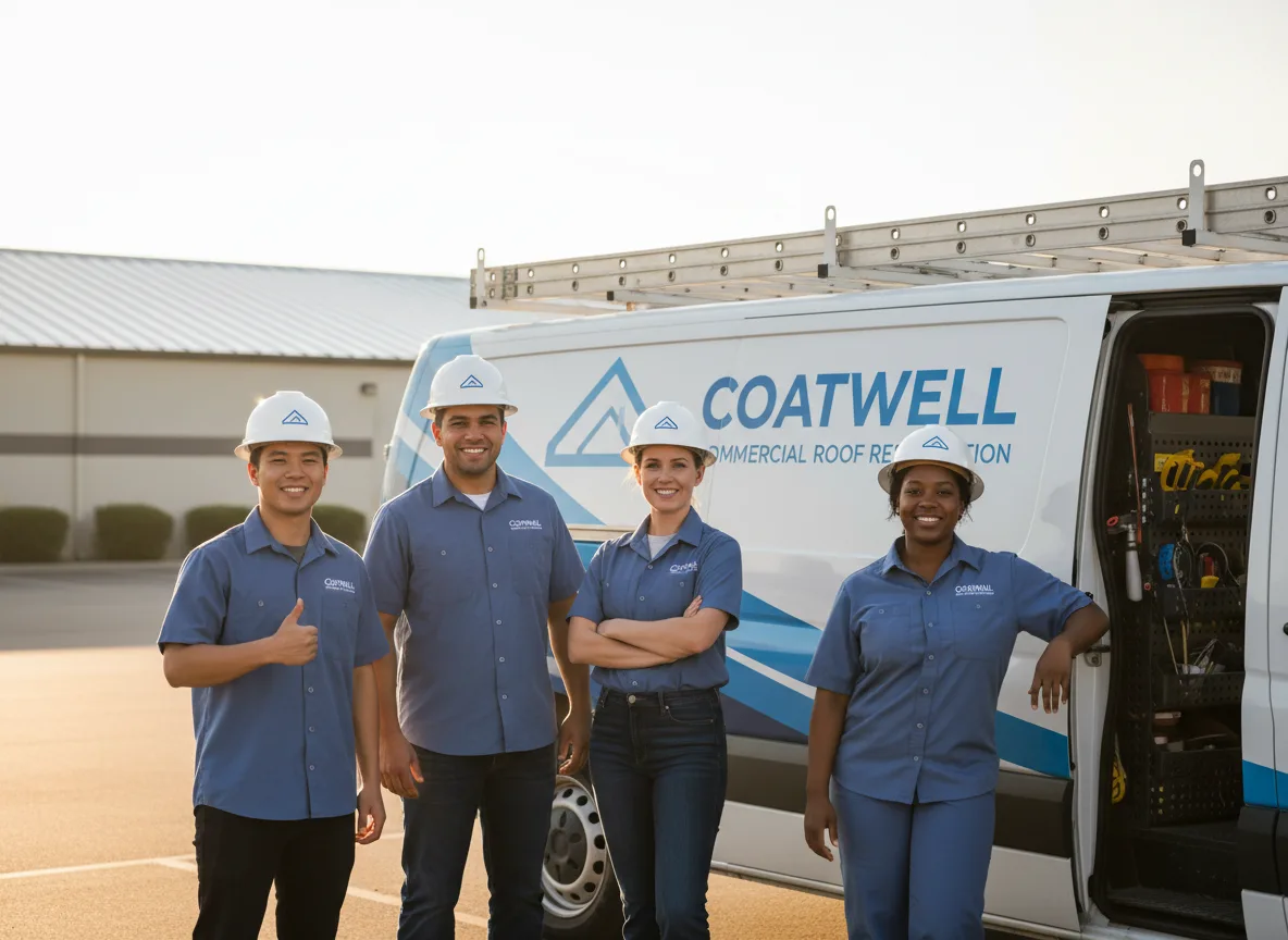 Commercial roof coating company in Ardmore, OK